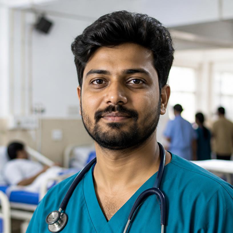 Rakesh Pawar, Nurse